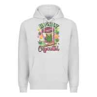 Dove Grey highly caffeinated Premium Hoodie - MaliasSmallBusiness