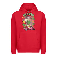 Red highly caffeinated Premium Hoodie - MaliasSmallBusiness