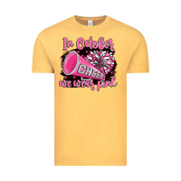 Vintage Mustard in october we wear pink cheer Vintage Tee - BarkalooDesign