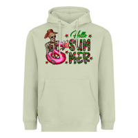 Matcha hello summer Heavyweight Hoodie - CowhideDigitalArt