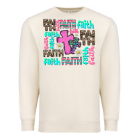 Sandshell faith with cross Premium Sweatshirt - AdoDesignShop