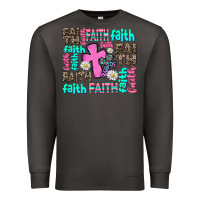 Smoke faith with cross Premium Sweatshirt - AdoDesignShop