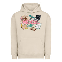 Pigment French Oak medical codler Urban Hoodie - MaliasSmallBusiness