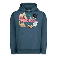 Pigment Midnight Navy medical codler Urban Hoodie - MaliasSmallBusiness