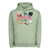Pigment Oil Green medical codler Urban Hoodie - MaliasSmallBusiness