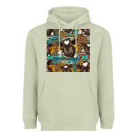 Matcha western baby calf seamless pattern Heavyweight Hoodie - HRA Design Shop