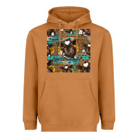 Meerkat western baby calf seamless pattern Heavyweight Hoodie - HRA Design Shop