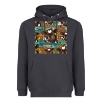 Smoke western baby calf seamless pattern Heavyweight Hoodie - HRA Design Shop