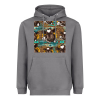 Storm western baby calf seamless pattern Heavyweight Hoodie - HRA Design Shop