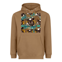 Toasted Coconut western baby calf seamless pattern Heavyweight Hoodie - HRA Design Shop