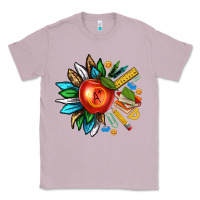 Lilac teacher sunflower Classic Tee - texasbilliewilder