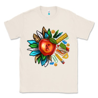 Natural teacher sunflower Classic Tee - texasbilliewilder