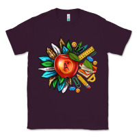 Plum teacher sunflower Classic Tee - texasbilliewilder