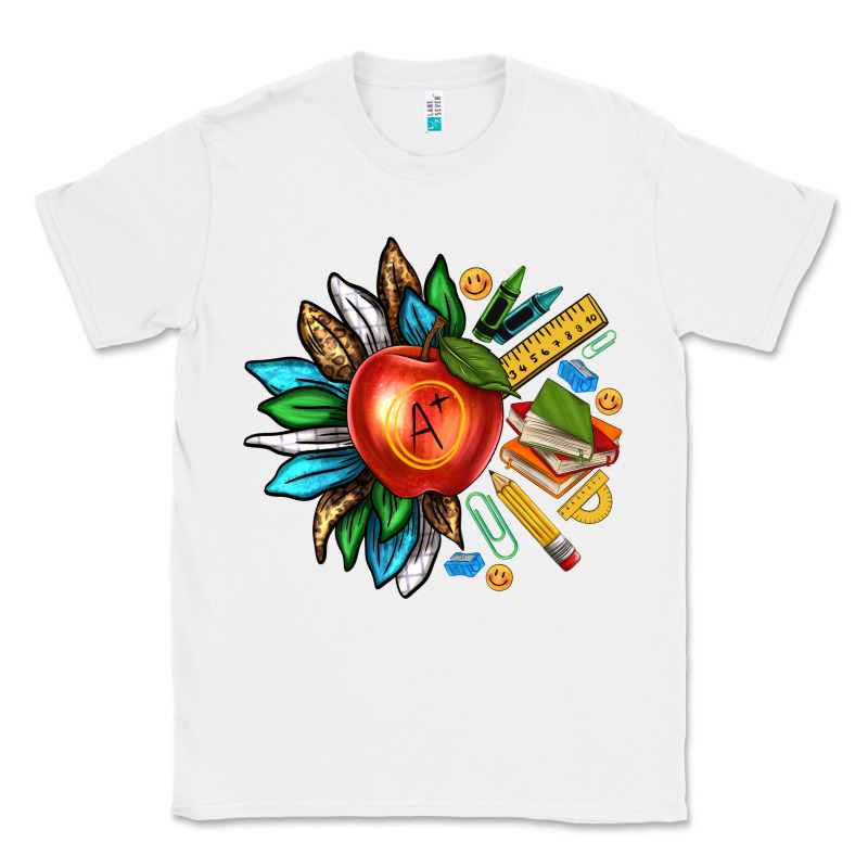 Teacher Sunflower Classic Tee by texasbilliewilder | Teevron