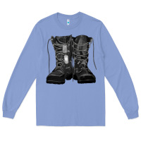 Colony Blue soldier boots Long Sleeve Tee - RanaPortraitStore