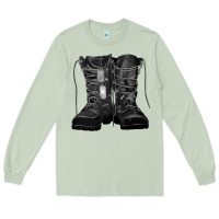 Matcha soldier boots Long Sleeve Tee - RanaPortraitStore