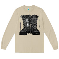 Mushroom soldier boots Long Sleeve Tee - RanaPortraitStore