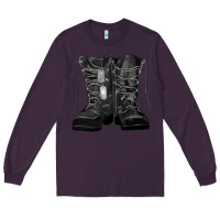 Plum soldier boots Long Sleeve Tee - RanaPortraitStore
