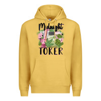 Antique Gold midnight toker Premium Hoodie - MaliasSmallBusiness