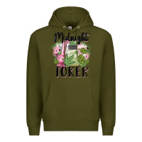 Army Green midnight toker Premium Hoodie - MaliasSmallBusiness