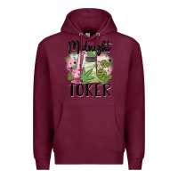 Burgundy midnight toker Premium Hoodie - MaliasSmallBusiness