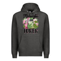 Charcoal Heather midnight toker Premium Hoodie - MaliasSmallBusiness