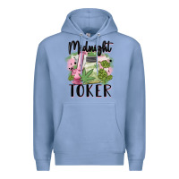 Colony Blue midnight toker Premium Hoodie - MaliasSmallBusiness