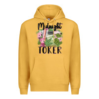 Mustard midnight toker Premium Hoodie - MaliasSmallBusiness