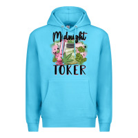 Ocean Blue midnight toker Premium Hoodie - MaliasSmallBusiness