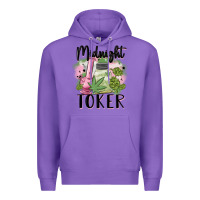 Purple midnight toker Premium Hoodie - MaliasSmallBusiness