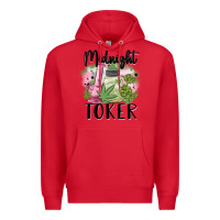 Red midnight toker Premium Hoodie - MaliasSmallBusiness