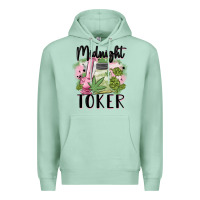 Seafoam midnight toker Premium Hoodie - MaliasSmallBusiness