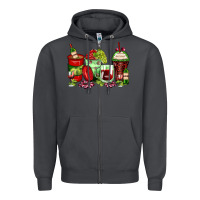 Smoke wine coffee cups Zipper Hoodie - Zillion Design Studio