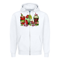 White wine coffee cups Zipper Hoodie - Zillion Design Studio