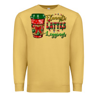 Antique Gold flannels lattes leggings Premium Sweatshirt - BundleAndBundleShop