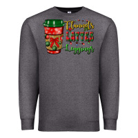 Charcoal Heather flannels lattes leggings Premium Sweatshirt - BundleAndBundleShop