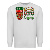 Dove Grey flannels lattes leggings Premium Sweatshirt - BundleAndBundleShop