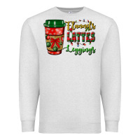 Oatmeal Heather flannels lattes leggings Premium Sweatshirt - BundleAndBundleShop