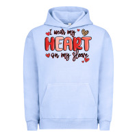 Pigment Grape Ice i wear my heart on my sleeve Urban Hoodie - MaliasSmallBusiness