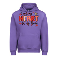 Tulip i wear my heart on my sleeve Urban Hoodie - MaliasSmallBusiness