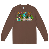 Chestnut cactus gnomes Long Sleeve Tee - Zillion Design Studio