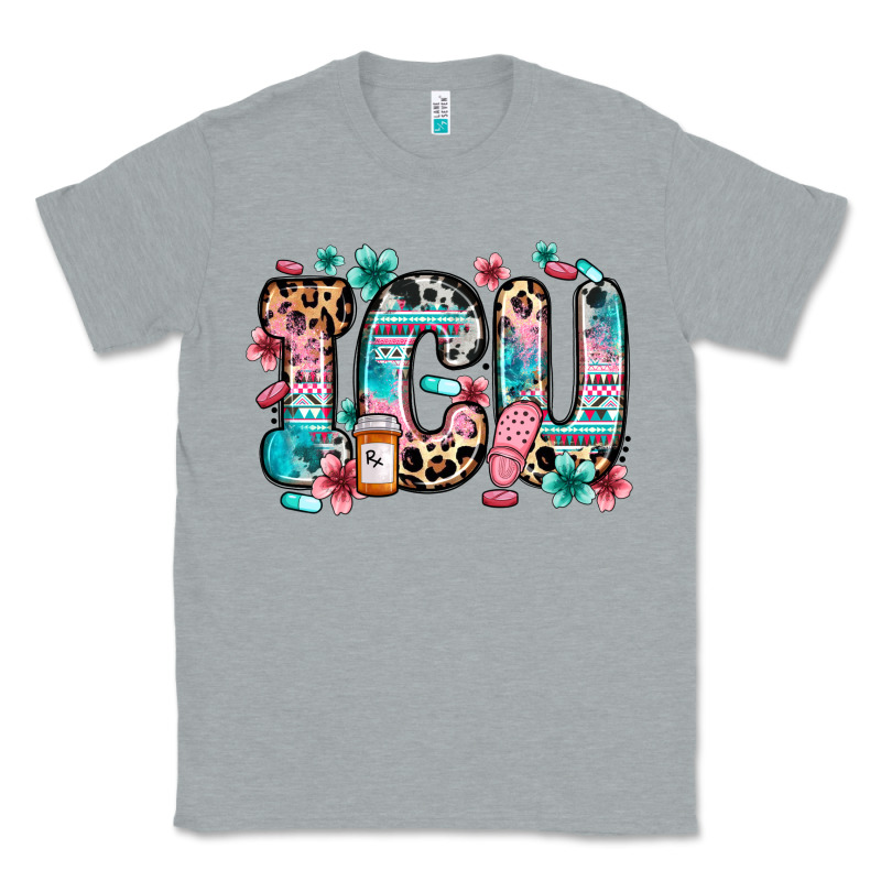 Icu Intensive Care Unit Classic Tee by Zillion Design Studio | Teevron