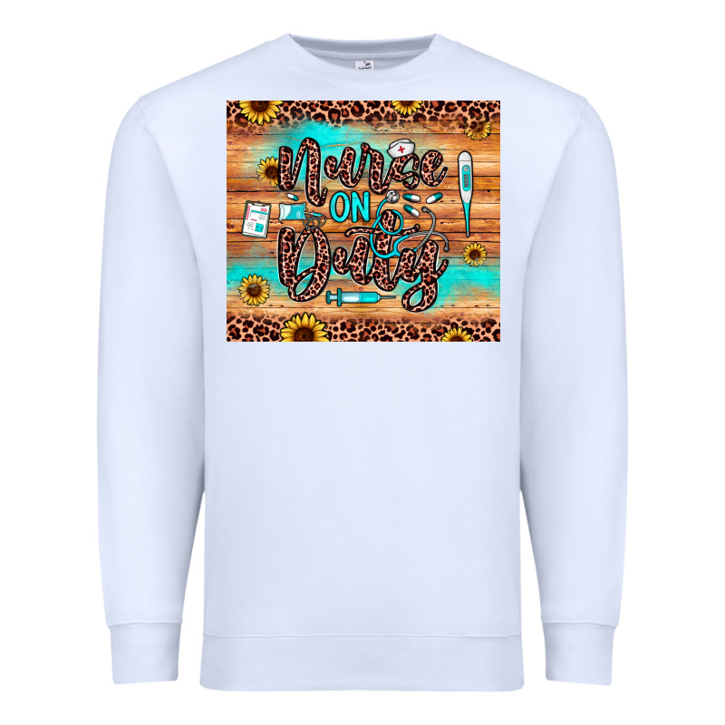 Nurse On Duty Premium Sweatshirt by JahusDesignShop | Teevron