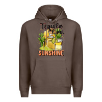 Coffee tequila lime sunshine Premium Hoodie - MaliasSmallBusiness