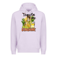 Lilac tequila lime sunshine Premium Hoodie - MaliasSmallBusiness