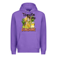 Purple tequila lime sunshine Premium Hoodie - MaliasSmallBusiness