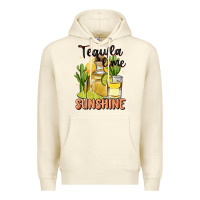 Sandshell tequila lime sunshine Premium Hoodie - MaliasSmallBusiness