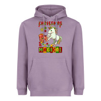 Lavender christmas magical unicorn Heavyweight Hoodie - FaDigitalArtStudio
