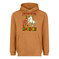 Meerkat christmas magical unicorn Heavyweight Hoodie - FaDigitalArtStudio