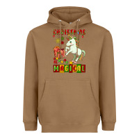 Toasted Coconut christmas magical unicorn Heavyweight Hoodie - FaDigitalArtStudio